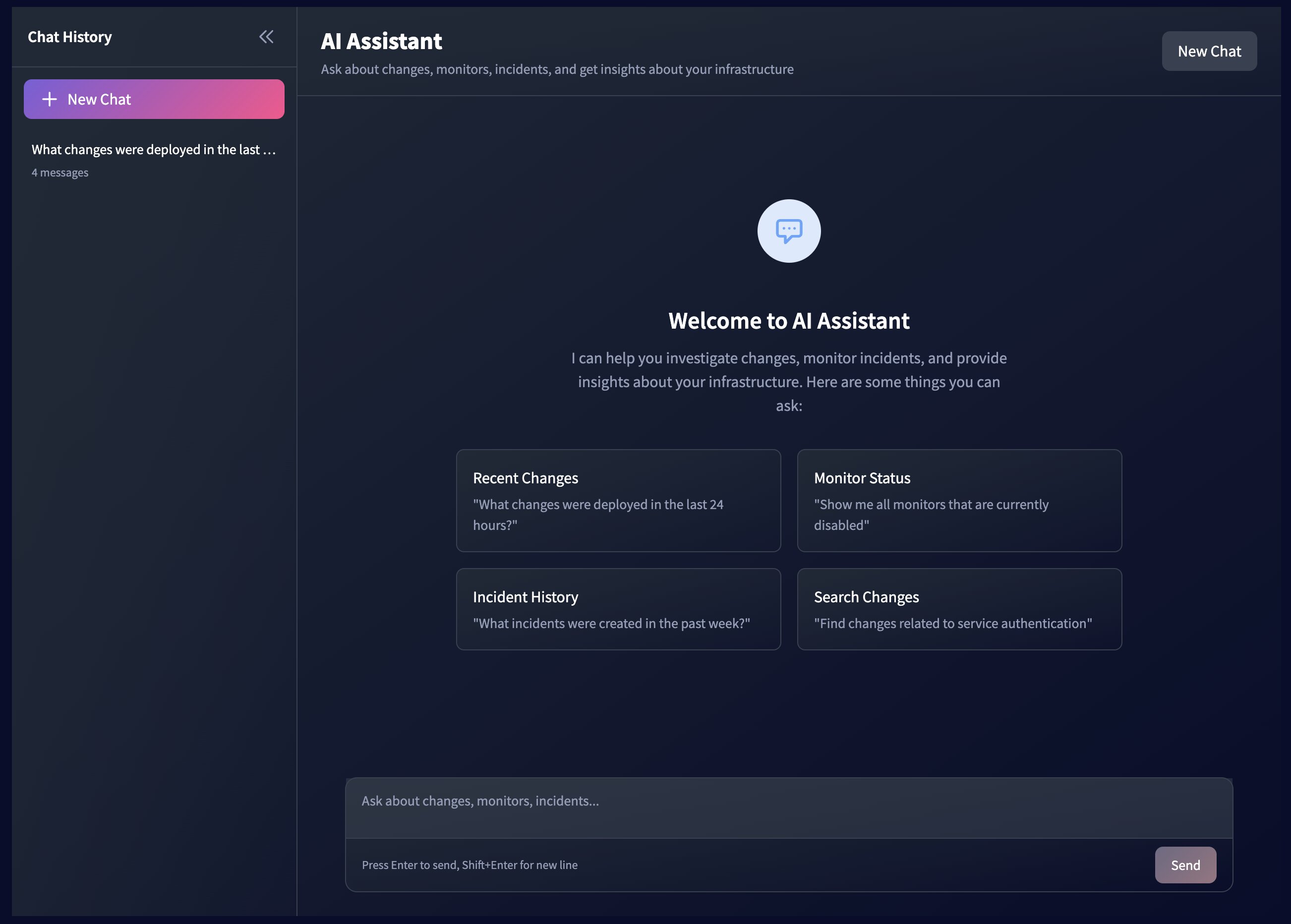 Regle AI Assistant Dashboard